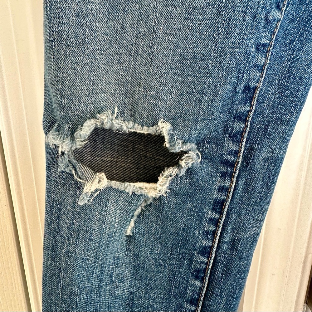 Madewell Curvy High Waist Skinny Medium Wash Jeans - Picture 6 of 9